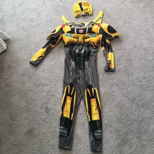 Costume Transformers Bambobill. Size 6-8 years.